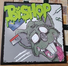 Bishop – Drugs (vinyl-LP, Green w/ Black Splatter) straight edge hardcore, XXX