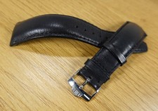 ORIGINAL TAG Heuer 22 mm schwarz LEDER Lederband Armband Uhrenband Dornschließe