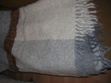 Mohair-Decke handgefertigt -