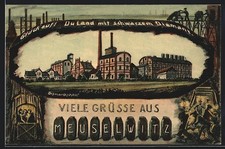 Künstler-AK Meuselwitz