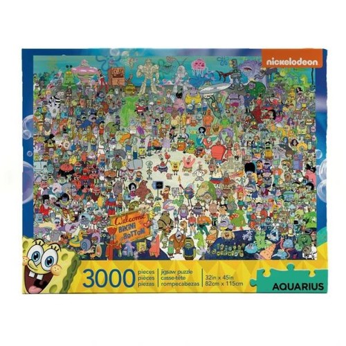 Spongebob puzzle bikini - puzzle,