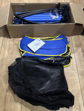 Ultrasport Uni-Jump Gartentrampolin, Ø 140 cm Trampolin TÜV Rheinland GS geprüft