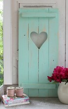 Landhaus Fensterladen AQUA mit