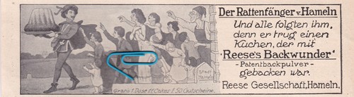 Hameln 1911 reeses - -,