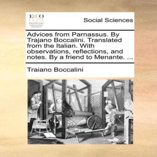 Advices from parnassus by - from, parnassus.