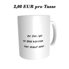 36 Werbetassen mit Logo