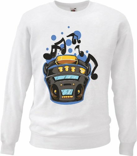 Sweatshirt kassettenrekorder - sweatshirt,