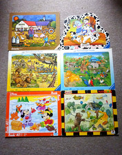Puzzle Sammlung 6 Stück Ravensburger, Disney, etc.