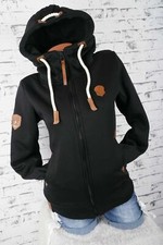 Damen Sweat Jacke Kapuze