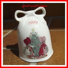 WEIHNACHTEN Porzellan WEIHNACHTSGLOCKE viktorianisch 1979 DESIGNERS Collection