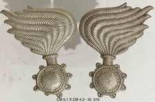 ITALIAN ARMY PAIR OF FLAMES
