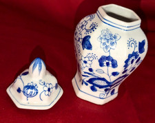  6-kantige kleine Deko-Vase