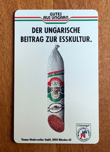 Telefonkarte gutes aus ungarn - aus,