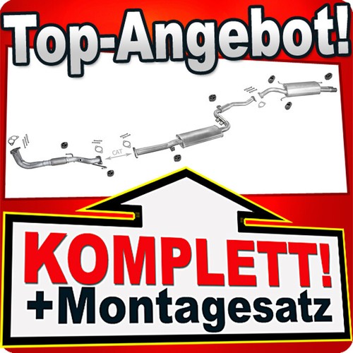 Auspuff für mitsubishi - für,