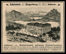 Alte Werbung Reklame 1902