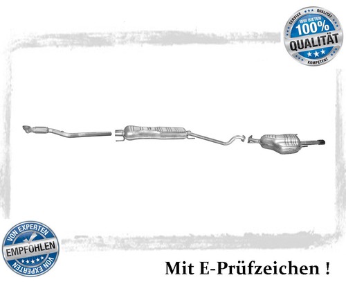 Auspuffanlage für opel astra - opel,