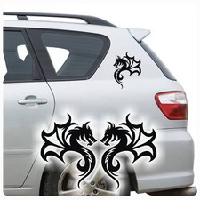 Autoaufkleber Tribal Dragon Drachen Sticker Auto Aufkleber clickstick A116