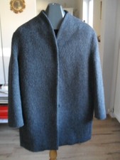 H&M Mantel Damen Jacke grau