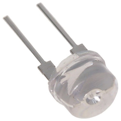 8mm led diode - led, weiss