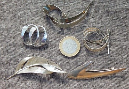 Schöne broschen aus 835er - schöne,