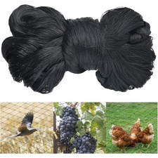 Schwarzes Vogelschutznetz 10m