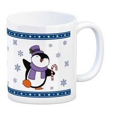 Tanzender Winter Pinguin