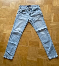 Hellblaue Jeans für Herren von Holllister, skinny, Gr. 28/30