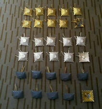 NVA Rangsterne Pickel 10x gold 10x silber 10x graufarbende Grenze MDI MFS DDR