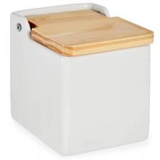 Salzbehälter mit Bambusdeckel