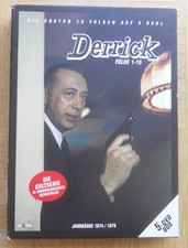 DERRICK Collectors BOX Staffel EINS 1974-1975 Schuber 2008 5X DVD FSK16 ZDF