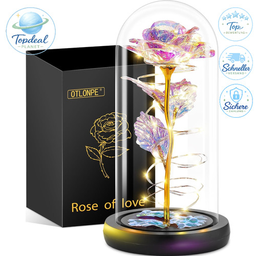 Ewige rose personalisiert - ewige,