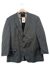BUGATTI Sakko Herren Gr. 56/XXL Grau Klassisch Business Anzugjacke