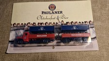Hümmer 1:87 MAN LKW Paulaner Oktoberfest Bier Werbemodell