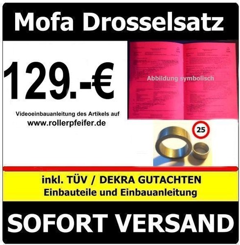 Mofadrossel kmh peugeot - 25,