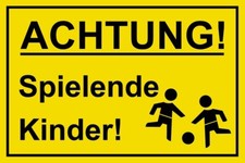 ☆ Schild - Achtung -