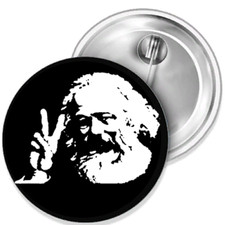 Karl Marx Peace Hand