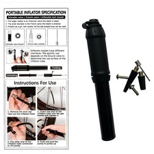 Fahrrad Luftpumpe Mini schwarz Luft Pumpe - NEU