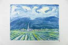Wilhelm Klußmann Aquarell
