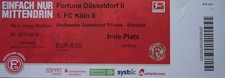 TICKET RL 2011/12 Fortuna Düsseldorf II - 1. FC Köln II