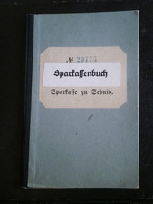 Sebnitz, Sparkassenbuch der