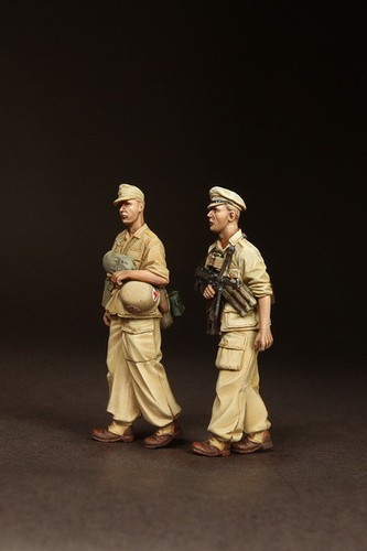 Resin figuren wwii dak - 1/35,