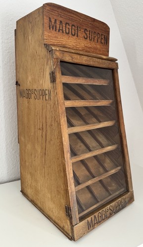 Original maggi suppen vitrine - original,