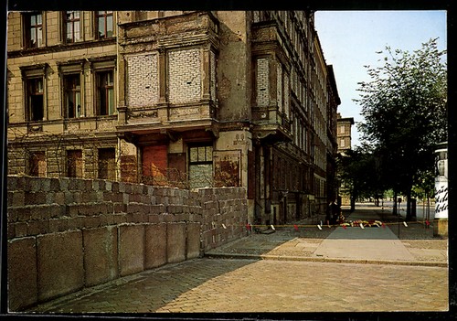 Berlin bernauer straße - ak, berlin,