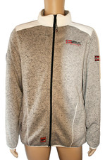 Himalaya Mountain discovery Gr L   Turbine Fleecejacke grau weiss warm weich