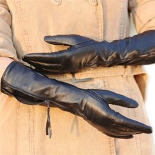 lange lederhandschuhe damen