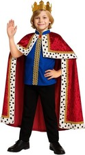 König Kostüm Kinder Jungen