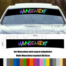 Aufkleber Scheibenkeil