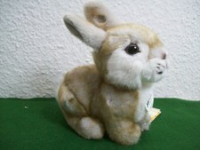 Steiff Happy Hase 18 cm 080036 Plüschtier Stofftier grau gespitzt Kaninchen