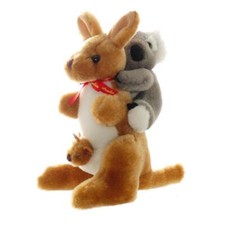 Känguru mit Joey & Koala