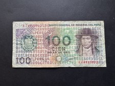 Peru - 100 Soles De Oro